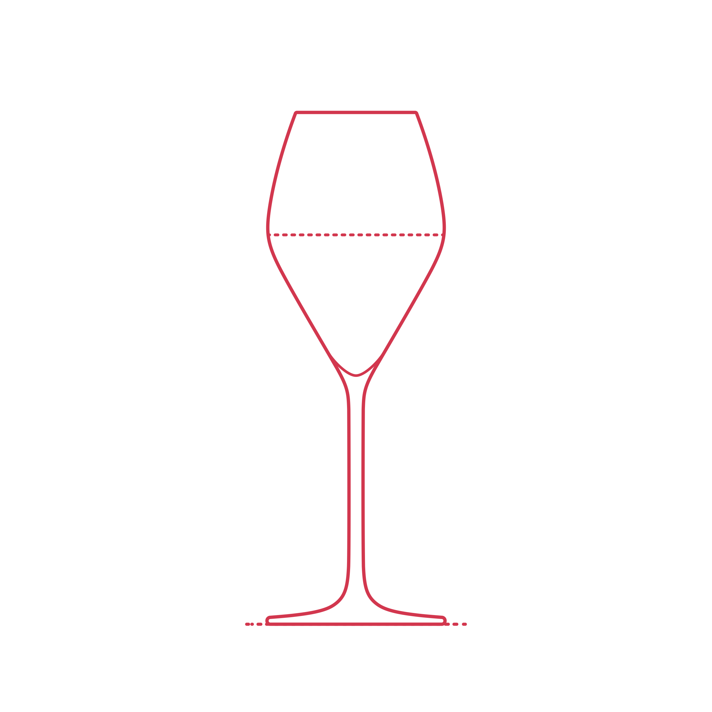 Objects Wine Glasses Rose Wine Glass Svg Line Art Free Vectors